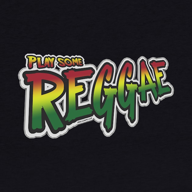 Play some REGGAE Music Rasta Vibrations Feel Good Irie Music by dvdclothing